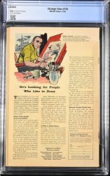 Back Cover Strange Tales 110