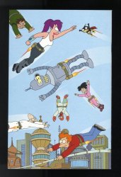 Back Cover Futurama Comics 1