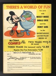 Back Cover Walt Disney's Comics And Stories 48