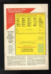 Back Cover Incredible Hulk 182